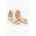 Till Beige Espadrille Wedge